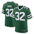 New York Jets Isaiah Davis Nike Legacy Green Team Game Jersey
