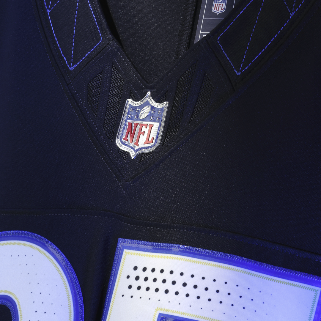 Los Angeles Rams Puka Nacua Nike Dark Blue Rivalries Collection Stitched Limited Jersey