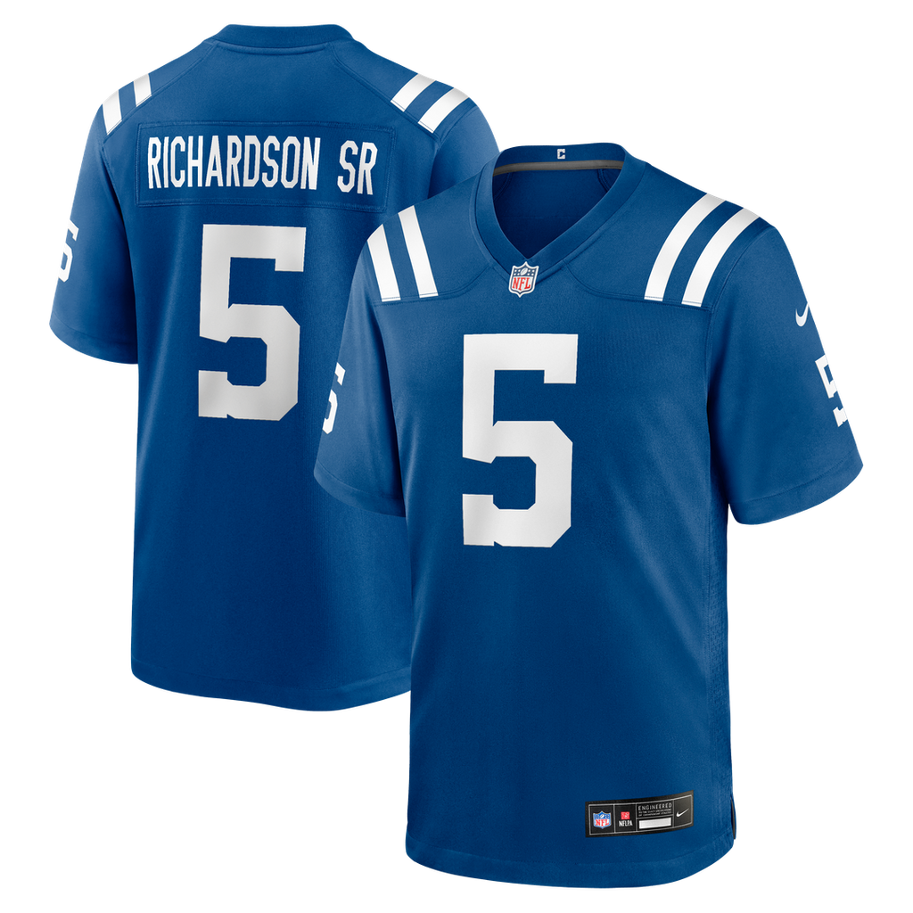Indianapolis Colts Anthony Richardson Sr. Nike Royal Team Game Jersey