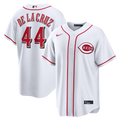 Cincinnati Reds Elly De La Cruz Nike White Home Replica Jersey
