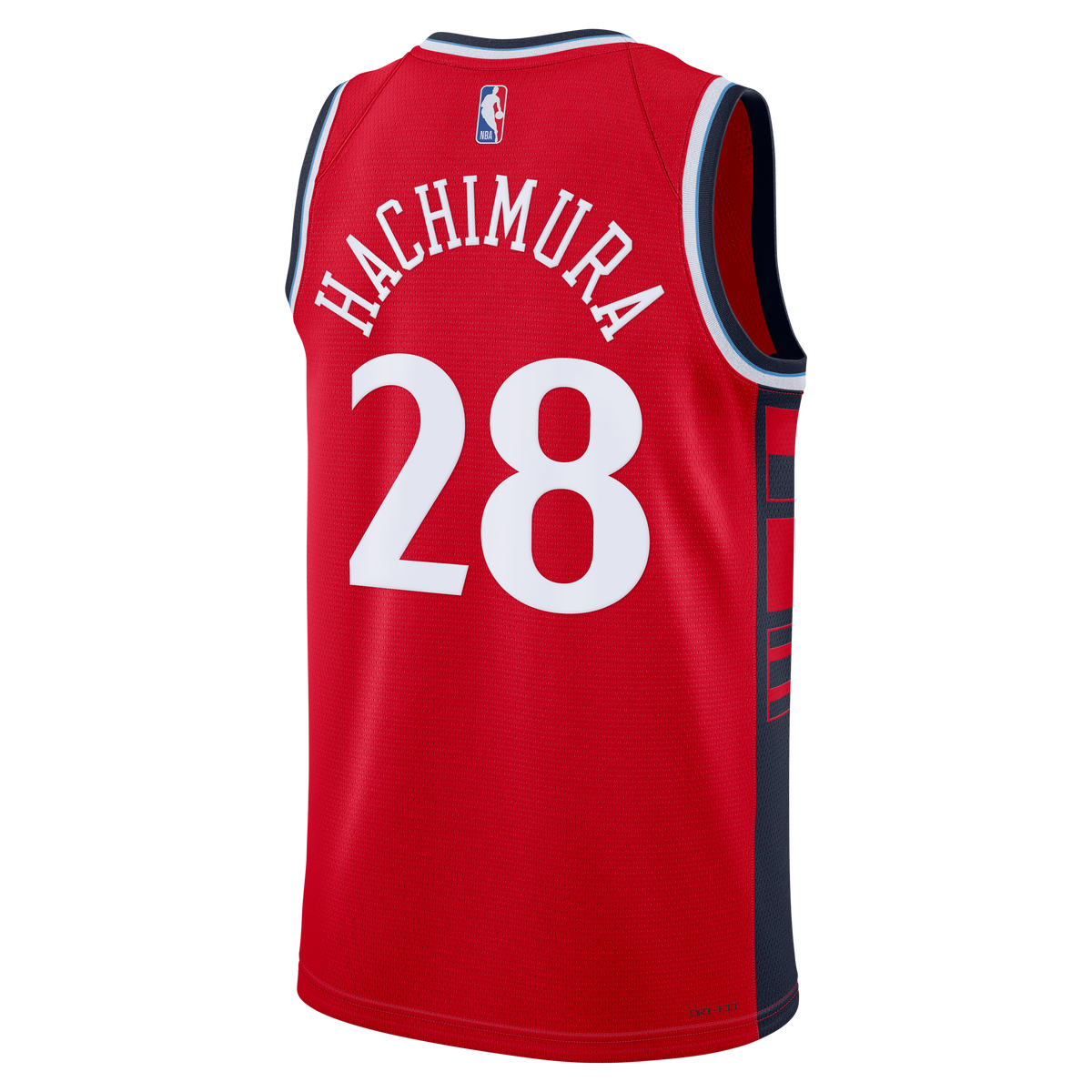 LA Clippers Jordan Brand Statement Edition Swingman Jersey - Red - Rui Hachimura