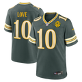 Green Bay Packers Jordan Love Nike Green 2026 Rivalries Collection Game Jersey