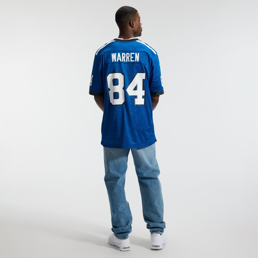 Indianapolis Colts Tyler Warren Nike Heather Royal Alternate 2 Indiana Nights Game Jersey