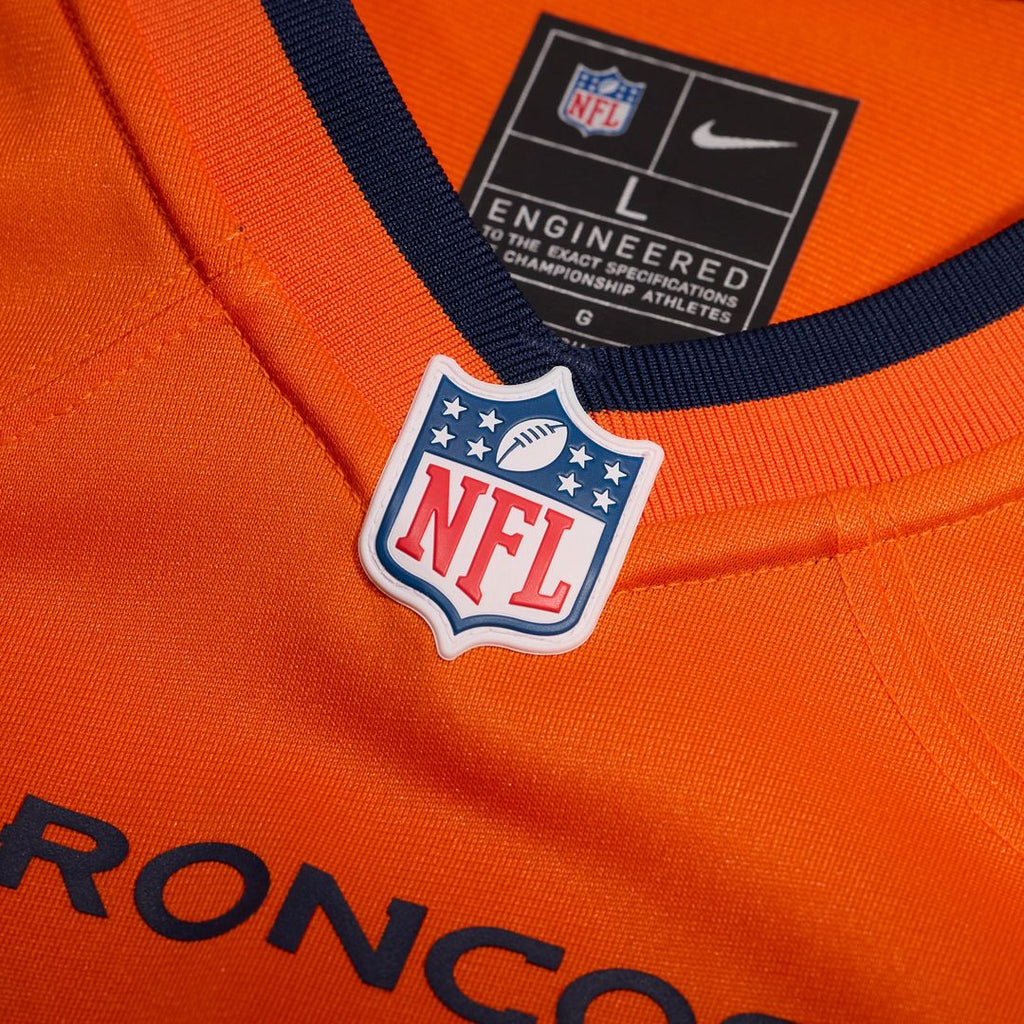 Denver Broncos Quinn Meinerz Nike Orange Team Game Jersey