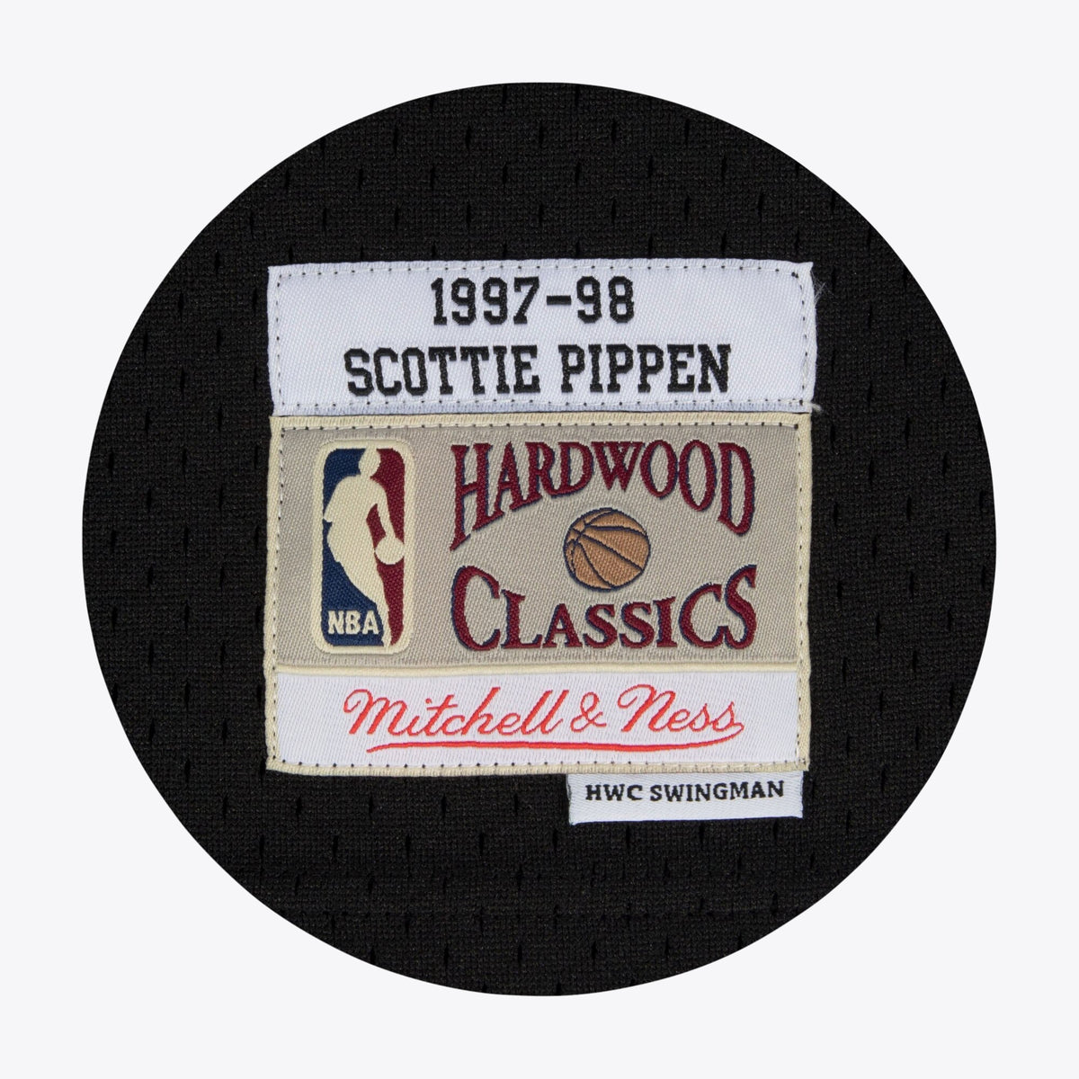 Chicago Bulls Scottie Pippen 1997-98 Hardwood Classics Alternate Swingman Jersey By Mitchell & Ness - Black