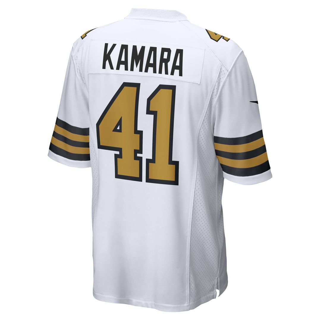 New Orleans Saints Alvin Kamara Nike Gold Gameday Golds Alternate Game Player Jersey