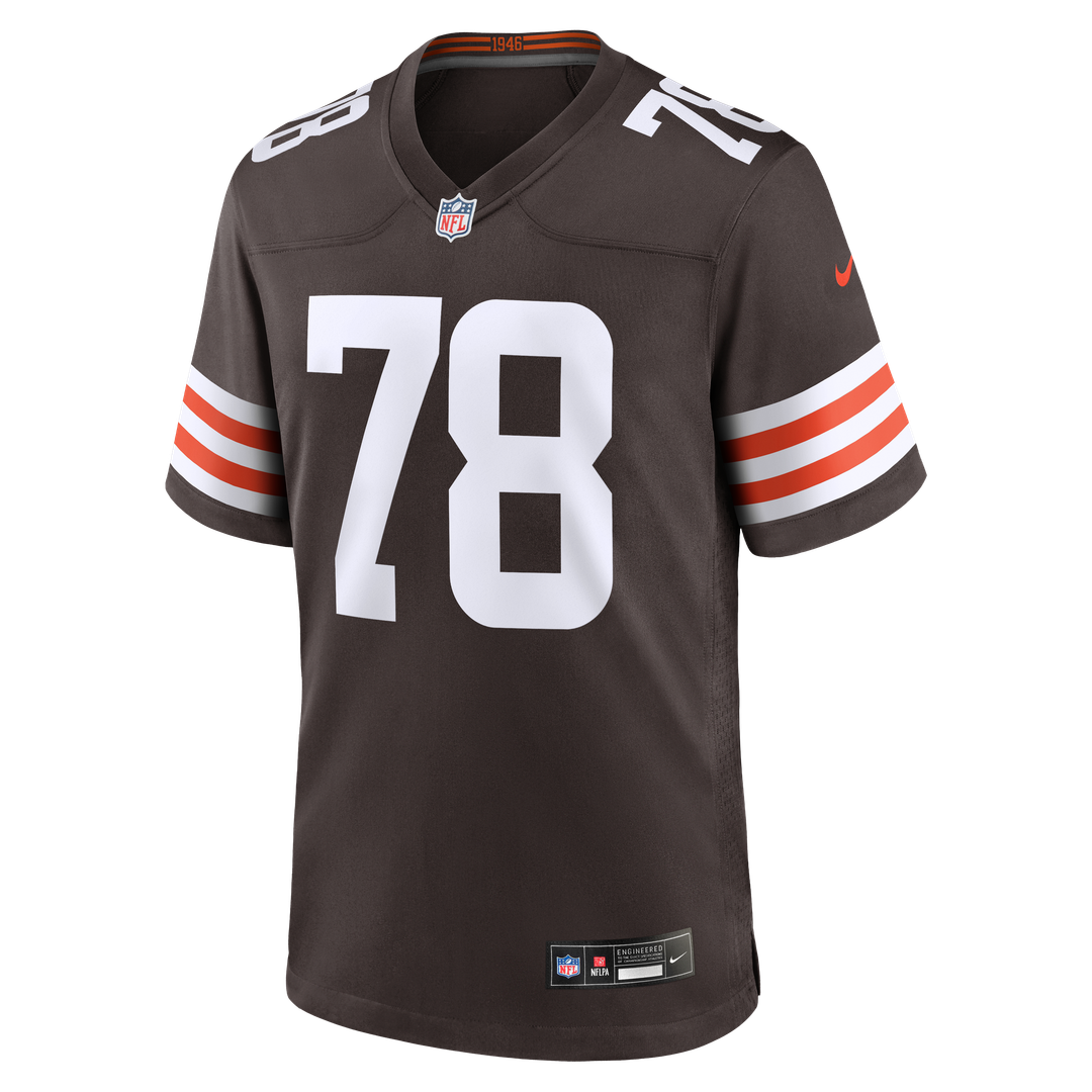 Cleveland Browns Jack Conklin Nike Brown Game Player Jersey