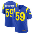 Los Angeles Rams Darryl Peterson Nike Royal Game Jersey