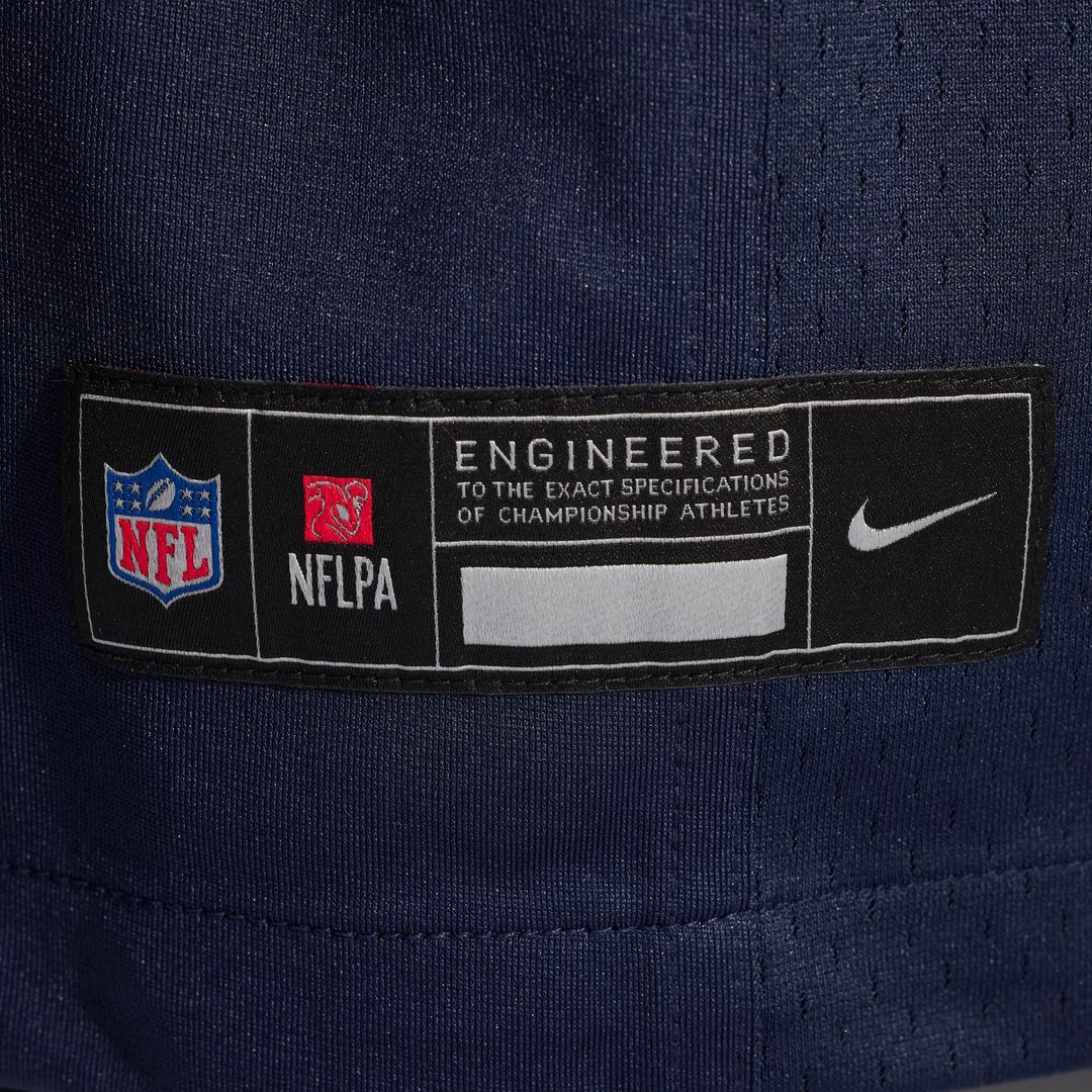 Chicago Bears Jonah Jackson Nike Navy Team Game Jersey