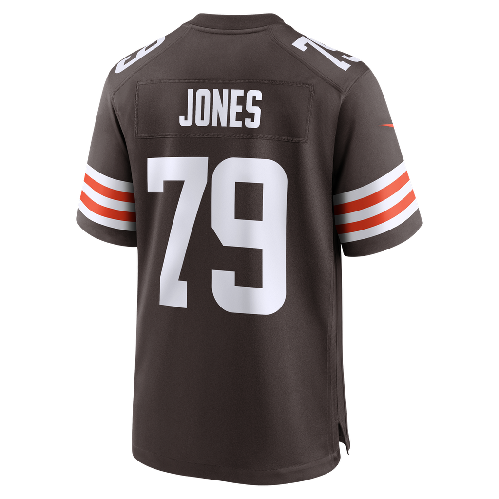 Cleveland Browns Dawand Jones Nike Brown Team Game Jersey