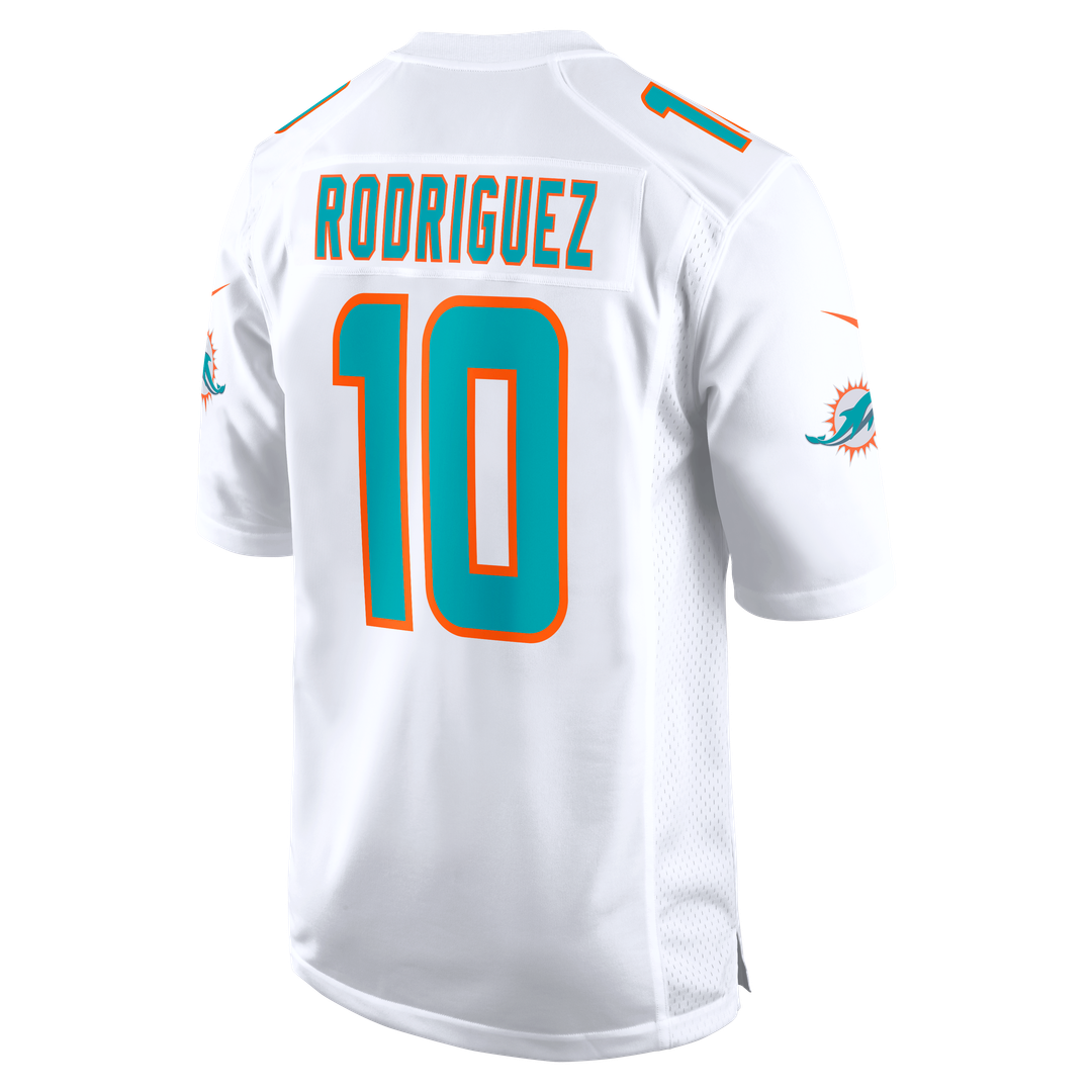 Miami Dolphins Jacob Rodriguez Nike White Game Jersey