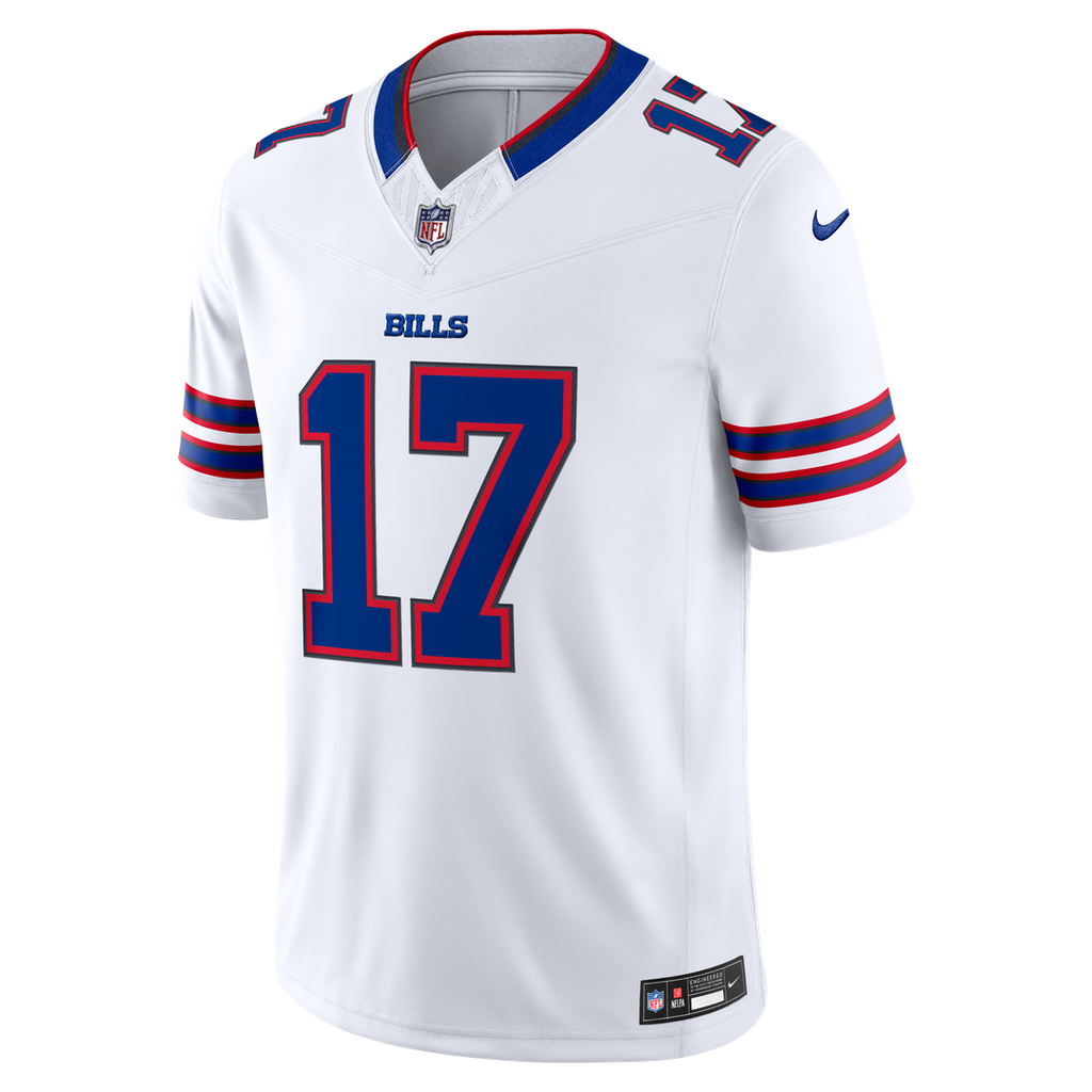 Buffalo Bills Josh Allen Nike Gray Nickel City Vapor F.U.S.E. Stitched Limited Jersey