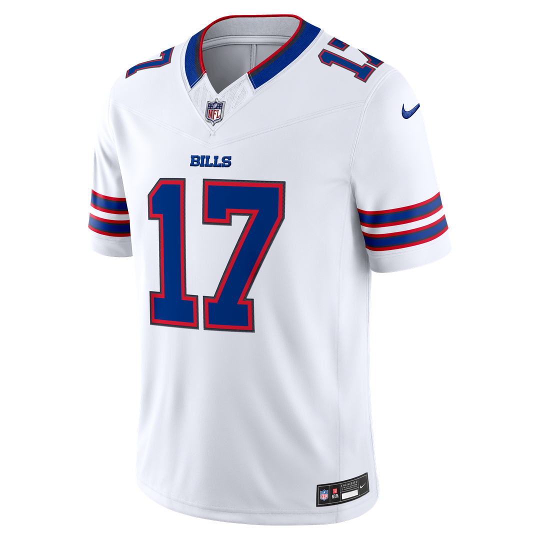 Buffalo Bills Josh Allen Nike Gray Nickel City Vapor F.U.S.E. Stitched Limited Jersey