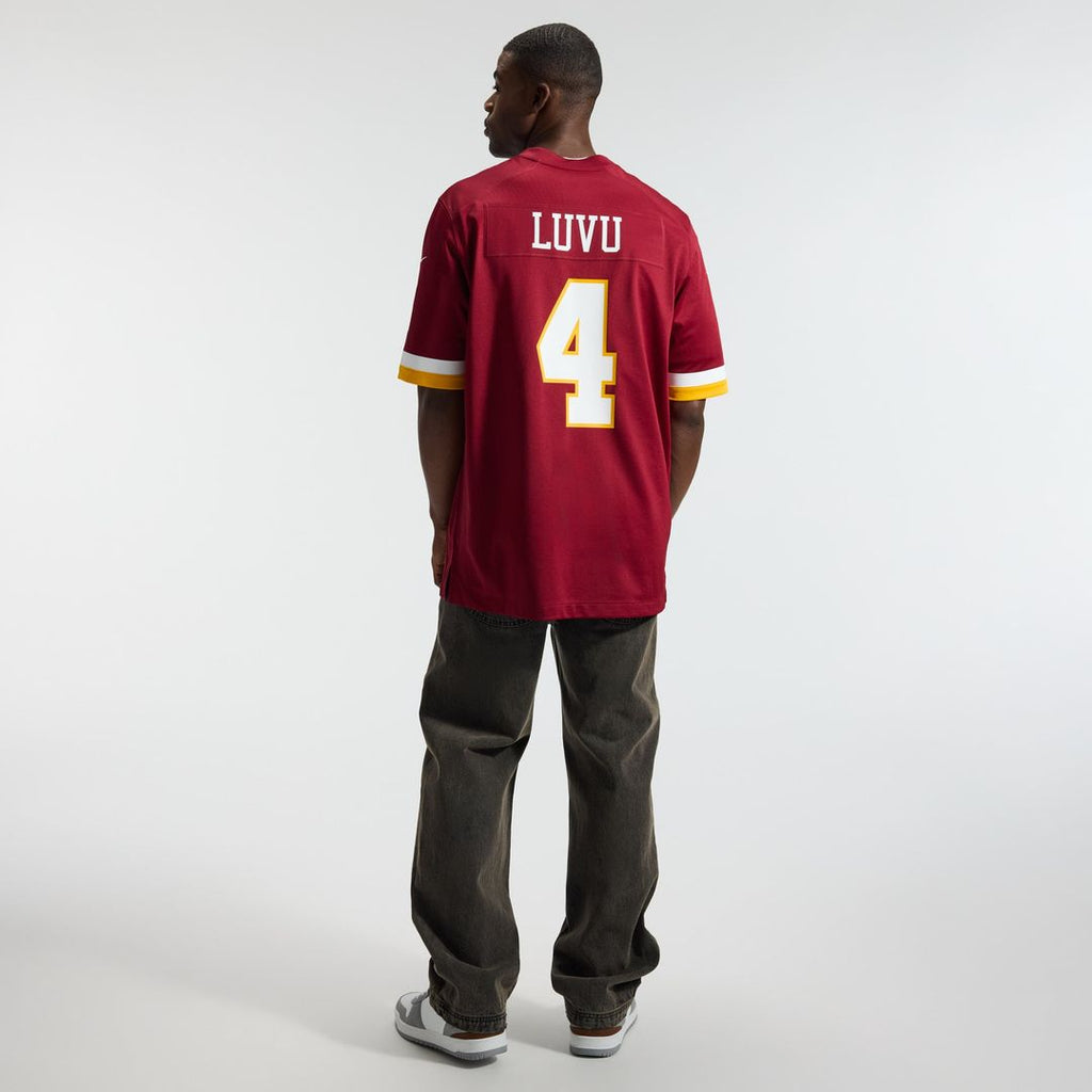 Washington Commanders Frankie Luvu Nike White Game Super Bowl Era Jersey