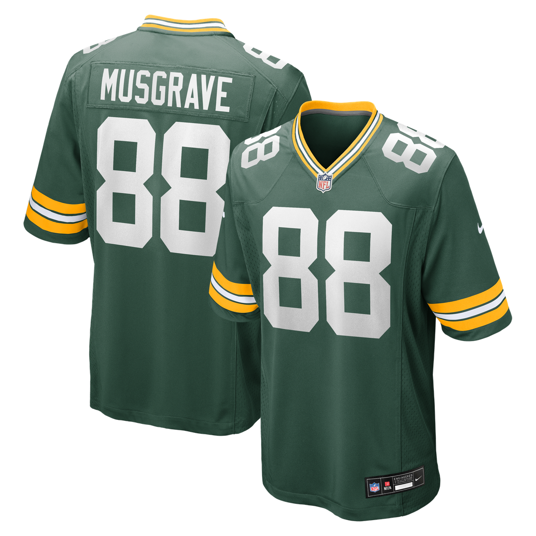 Green Bay Packers Luke Musgrave Nike Green Game Jersey