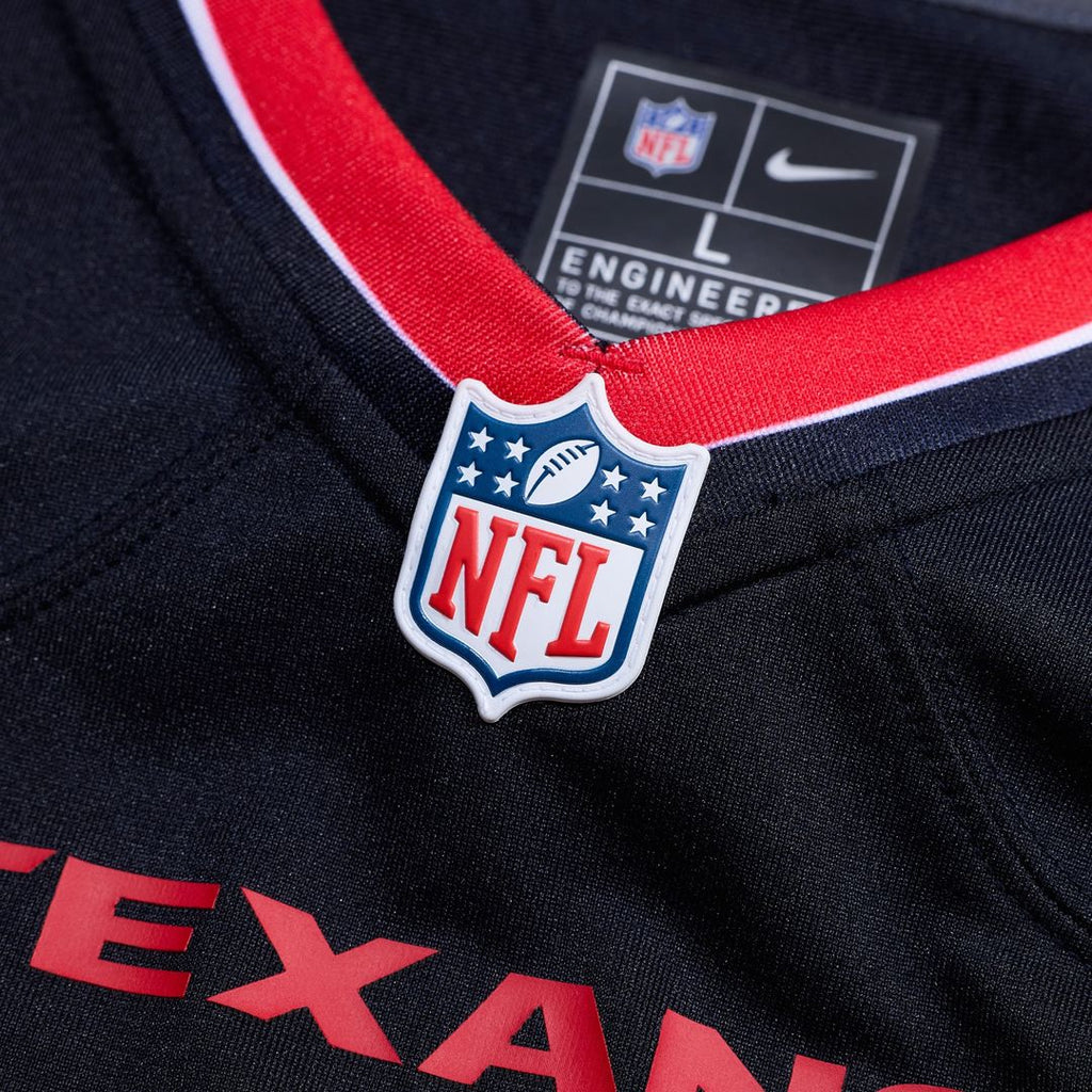 Houston Texans Number 1 Groom Nike Navy Game Jersey