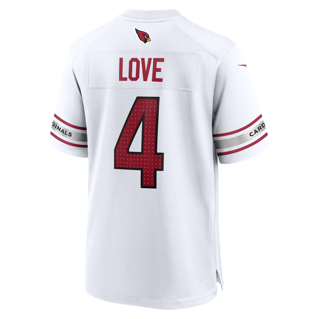 Arizona Cardinals Jeremiyah Love Nike Black Alternate Game Player Jersey