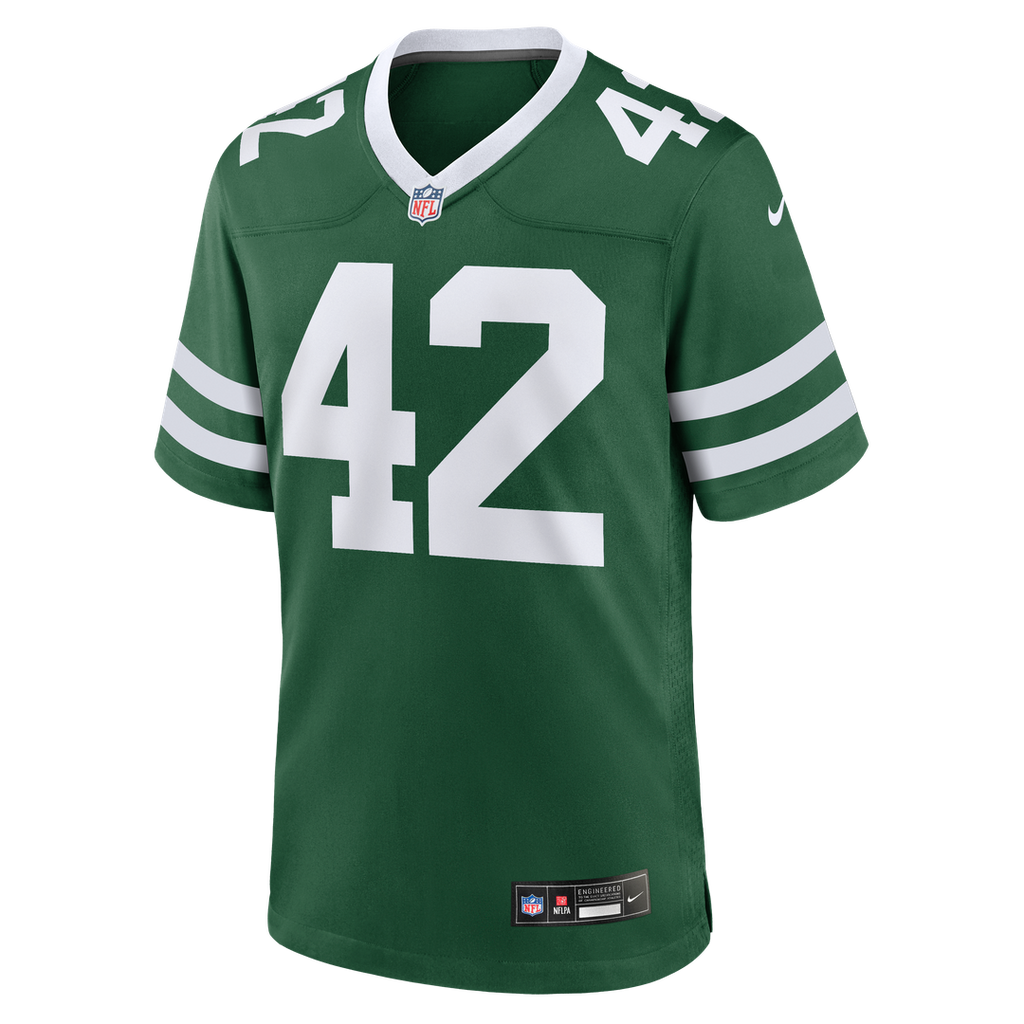 New York Jets Thomas Hennessy Nike Legacy Green Team Game Jersey