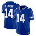 Seattle Seahawks Sam Darnold Nike Royal Alternate Vapor F.U.S.E. Stitched Limited Jersey