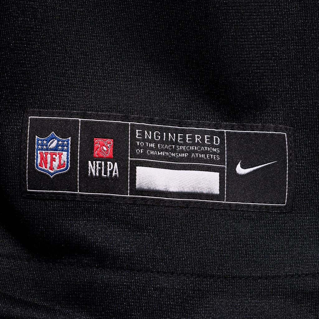 Atlanta Falcons Nathan Carter Nike Black Team Game Jersey