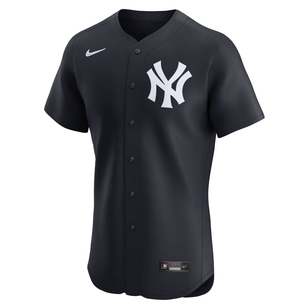 New York Yankees Aaron Judge Nike Navy Alternate 2 Elite Jersey
