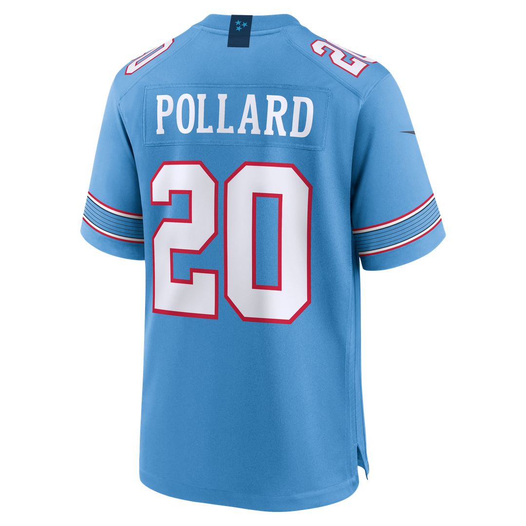 Tennessee Titans Tony Pollard Nike Light Blue Game Jersey