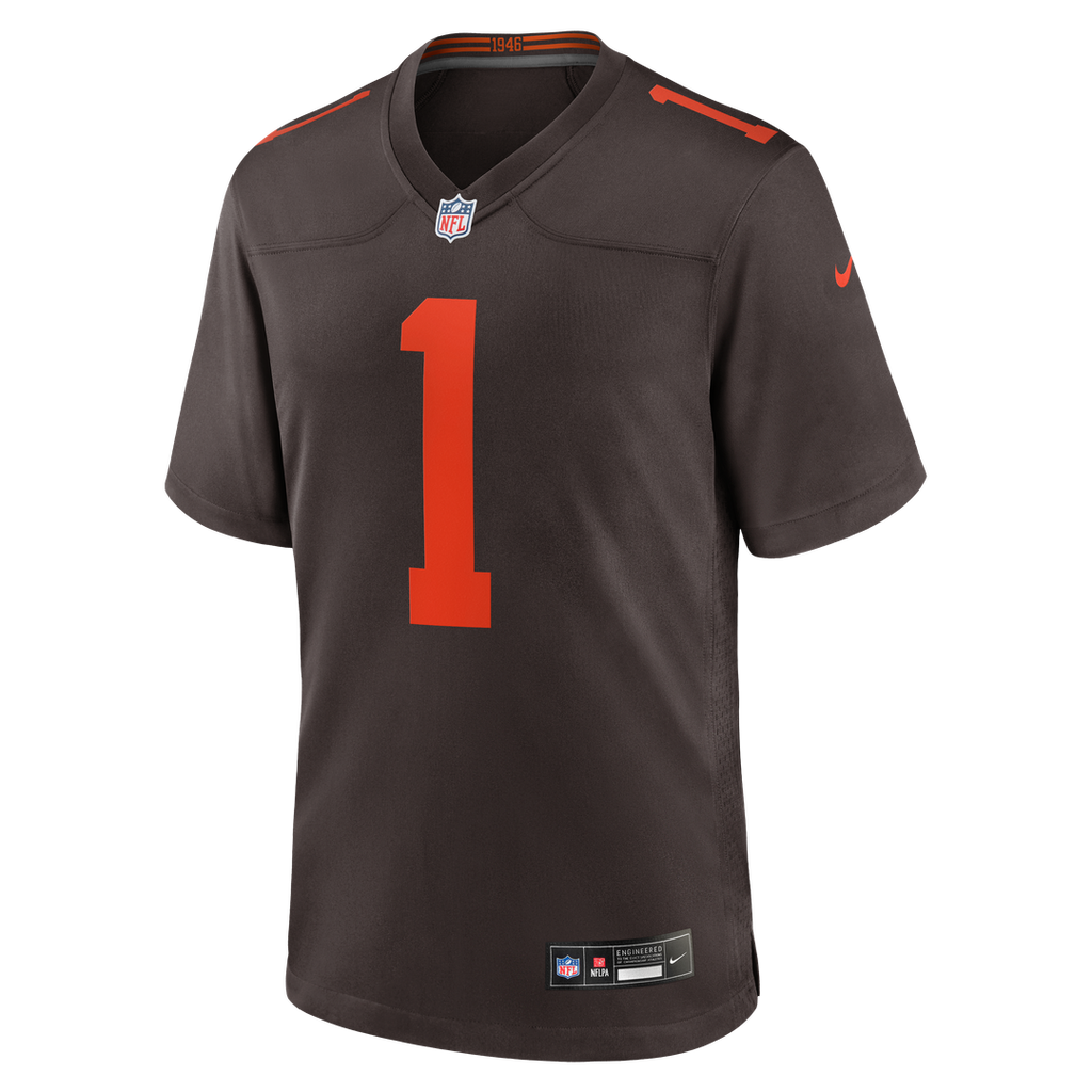 Cleveland Browns KC Concepcion Jr. Nike Brown Alternate Game Jersey
