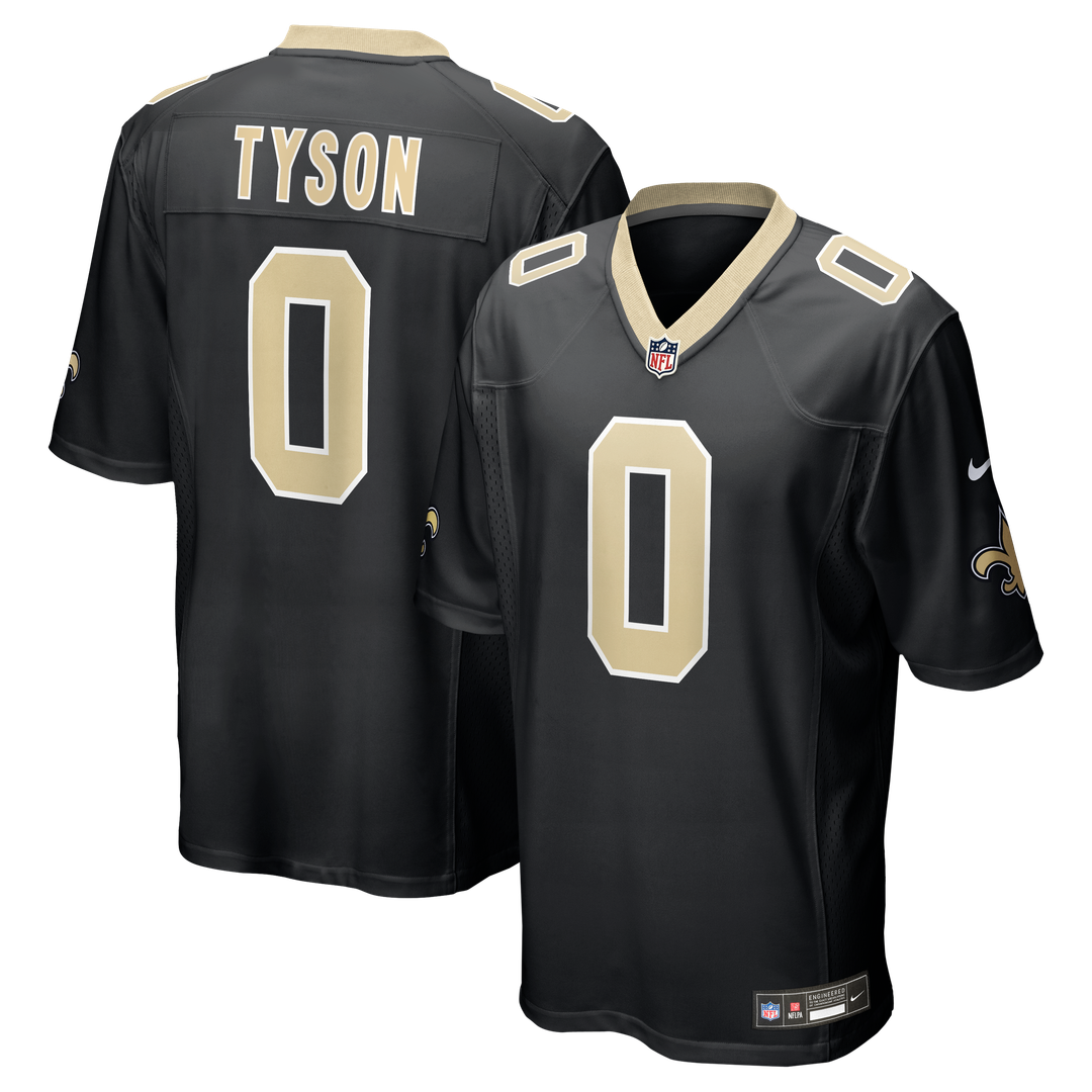 New Orleans Saints Jordyn Tyson Nike Gold Alternate Game Jersey