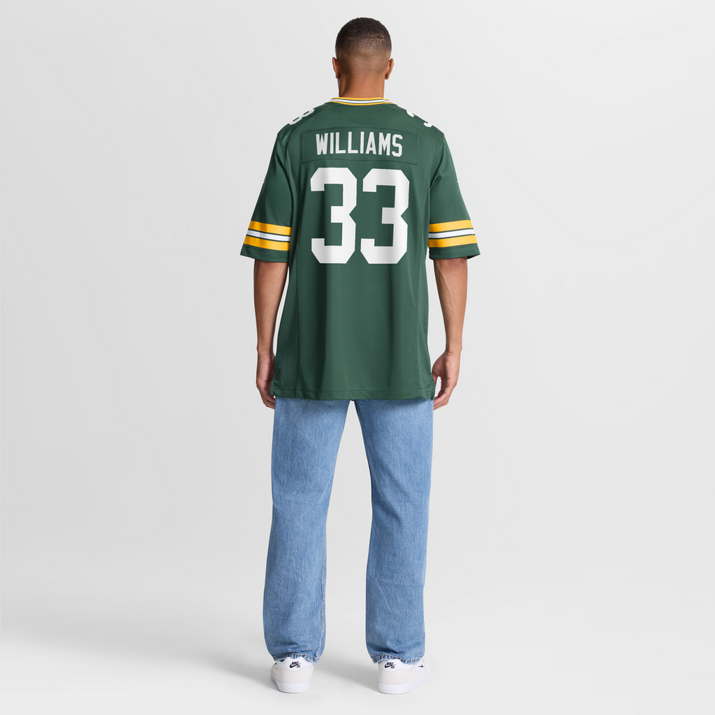 Green Bay Packers Evan Williams Nike Green Game Jersey