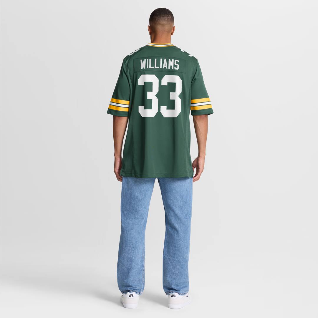 Green Bay Packers Evan Williams Nike Green Game Jersey