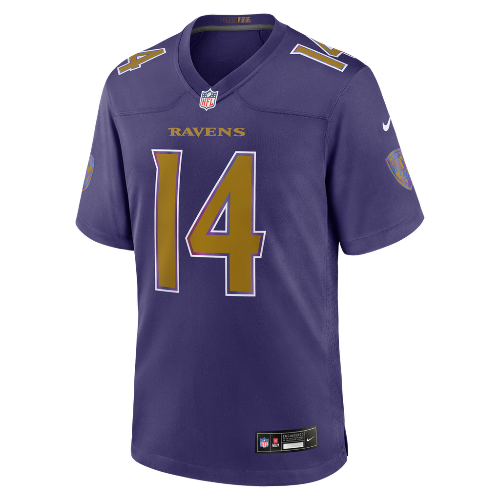 Baltimore Ravens Kyle Hamilton Nike Black Alternate Game Jersey
