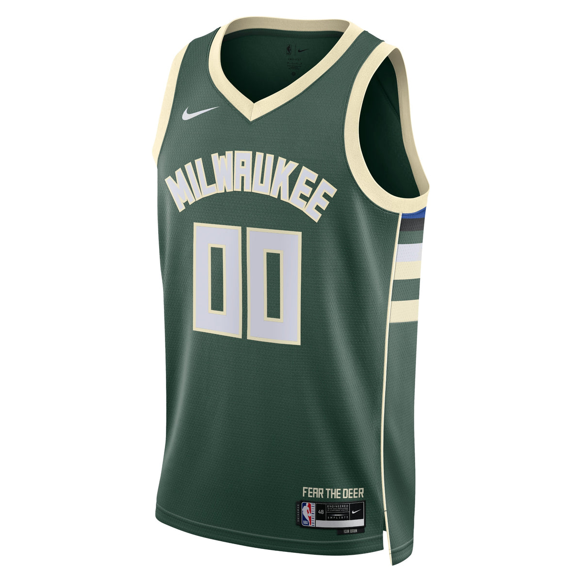 Milwaukee Bucks Nike Icon Swingman Jersey - Custom - Unisex