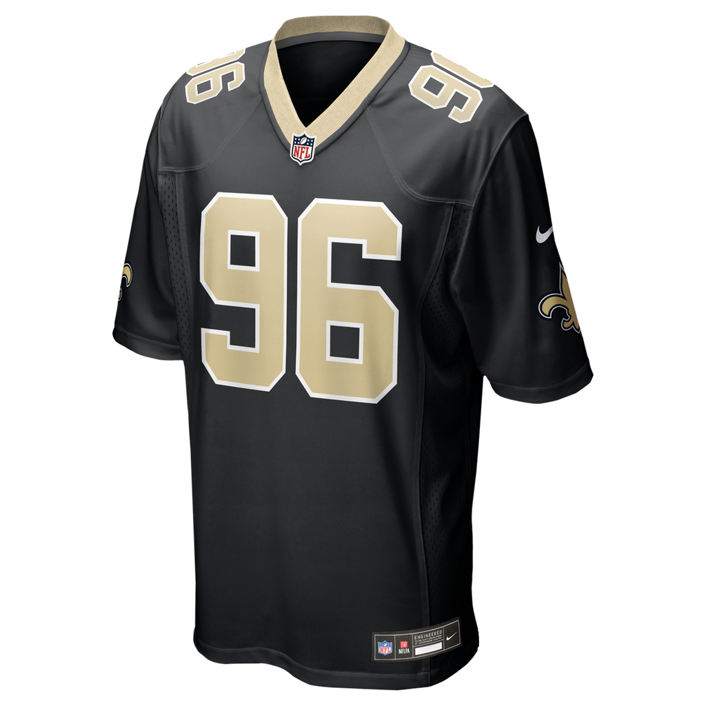 New Orleans Saints Carl Granderson Nike Black Game Jersey