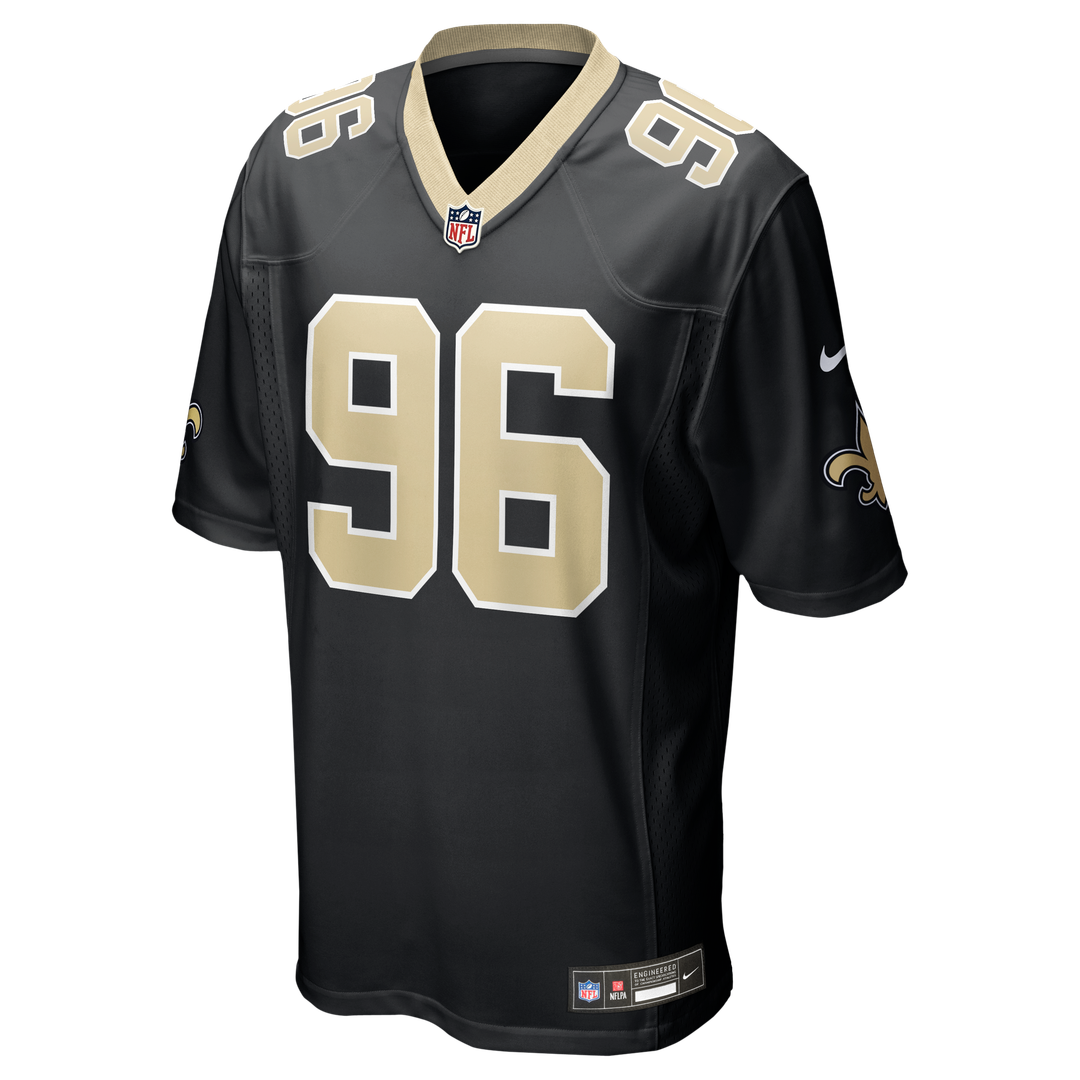 New Orleans Saints Carl Granderson Nike Black Game Jersey