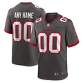 Tampa Bay Buccaneers Nike Pewter Alternate Custom Game Jersey
