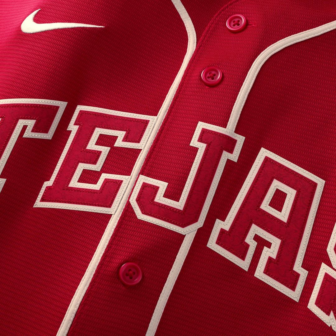 Texas Rangers Nathan Eovaldi Nike Red 2026 City Connect Stadium Jersey