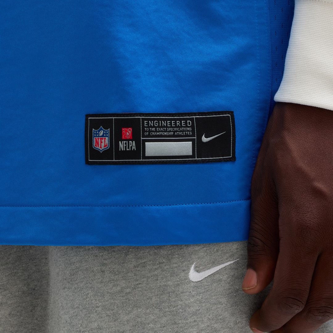 Detroit Lions Amon-Ra St. Brown Nike Black 2nd Alternate Game Jersey