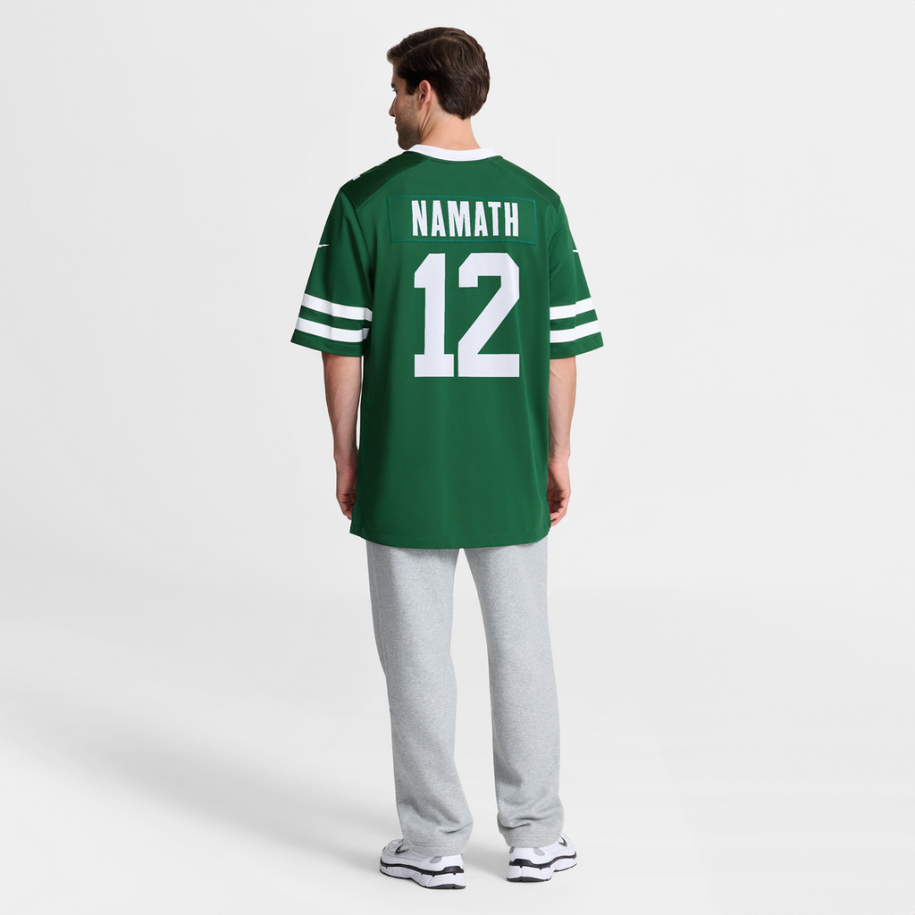New York Jets Joe Namath Nike Legacy Green Game Jersey