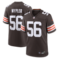 Cleveland Browns Luke Wypler Nike Brown Team Game Jersey