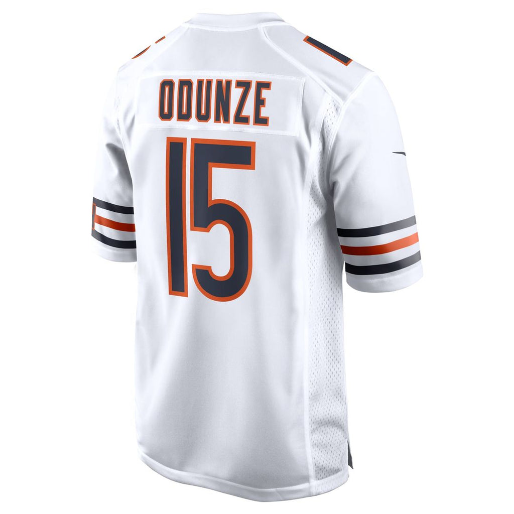 Chicago Bears Rome Odunze Nike White Game Jersey
