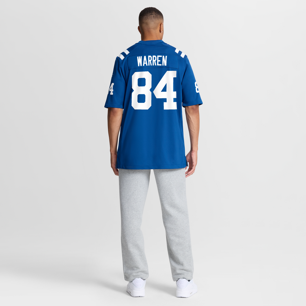 Indianapolis Colts Tyler Warren Nike White Game Jersey