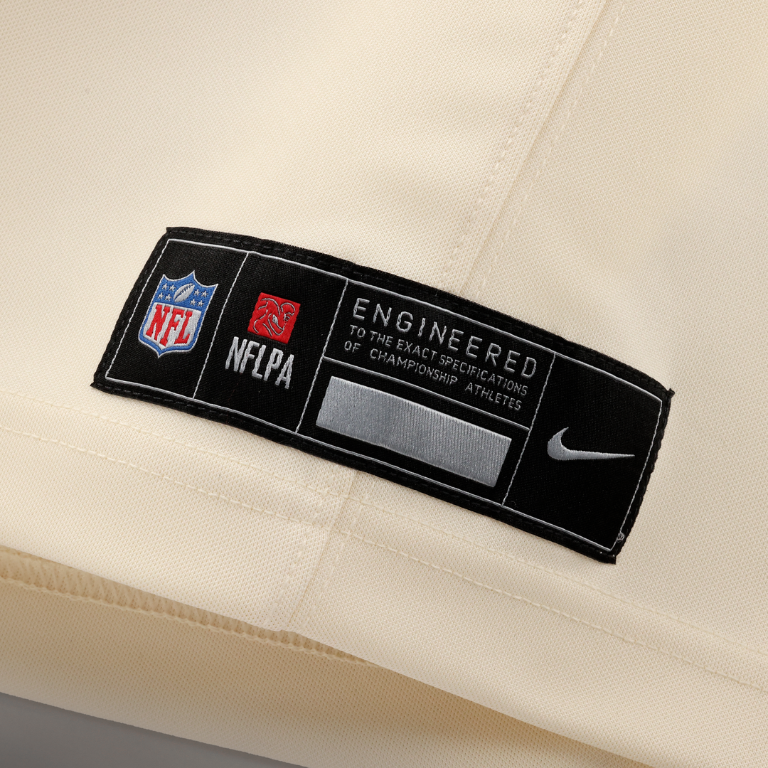 Jacksonville Jaguars Travis Hunter Nike Natural 2026 Rivalries Collection Stitched Limited Jersey