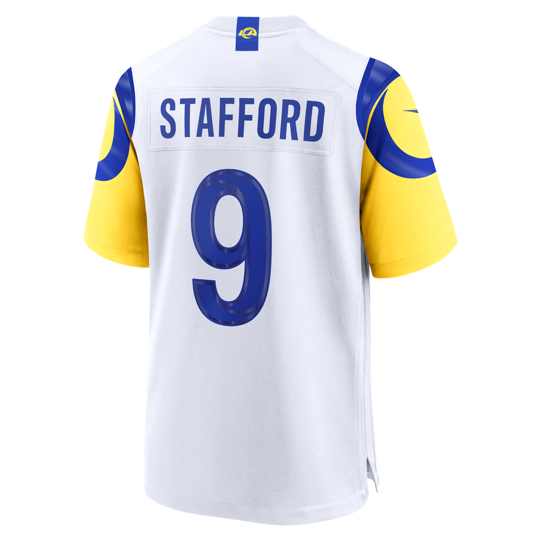 Los Angeles Rams Matthew Stafford Nike White White Game Player Jersey