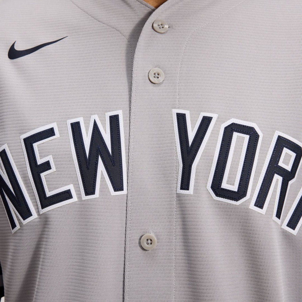 New York Yankees Anthony Volpe Nike Gray Road Replica Jersey