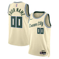 Nike Milwaukee Bucks 2025/26 City Edition Swingman Jersey - Custom - Unisex