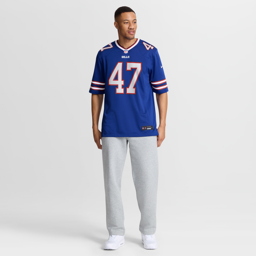 Buffalo Bills Christian Benford Nike Royal Game Jersey