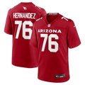Arizona Cardinals Will Hernandez Nike Cardinal Team Game Jersey