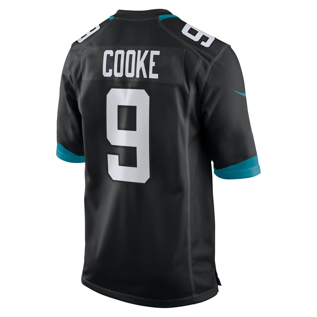 Jacksonville Jaguars Logan Cooke Nike Teal Game Jersey