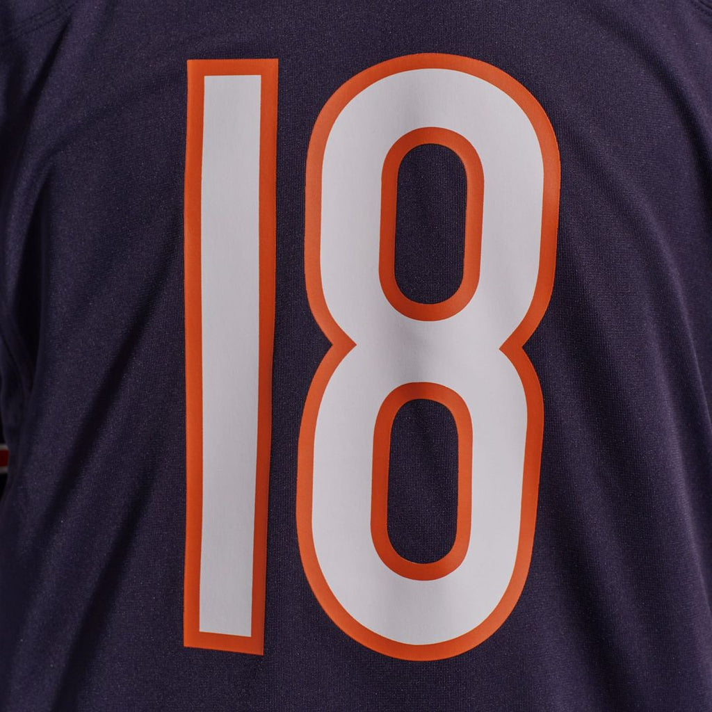 Chicago Bears Caleb Williams Nike White First Round Pick Player Game Jersey