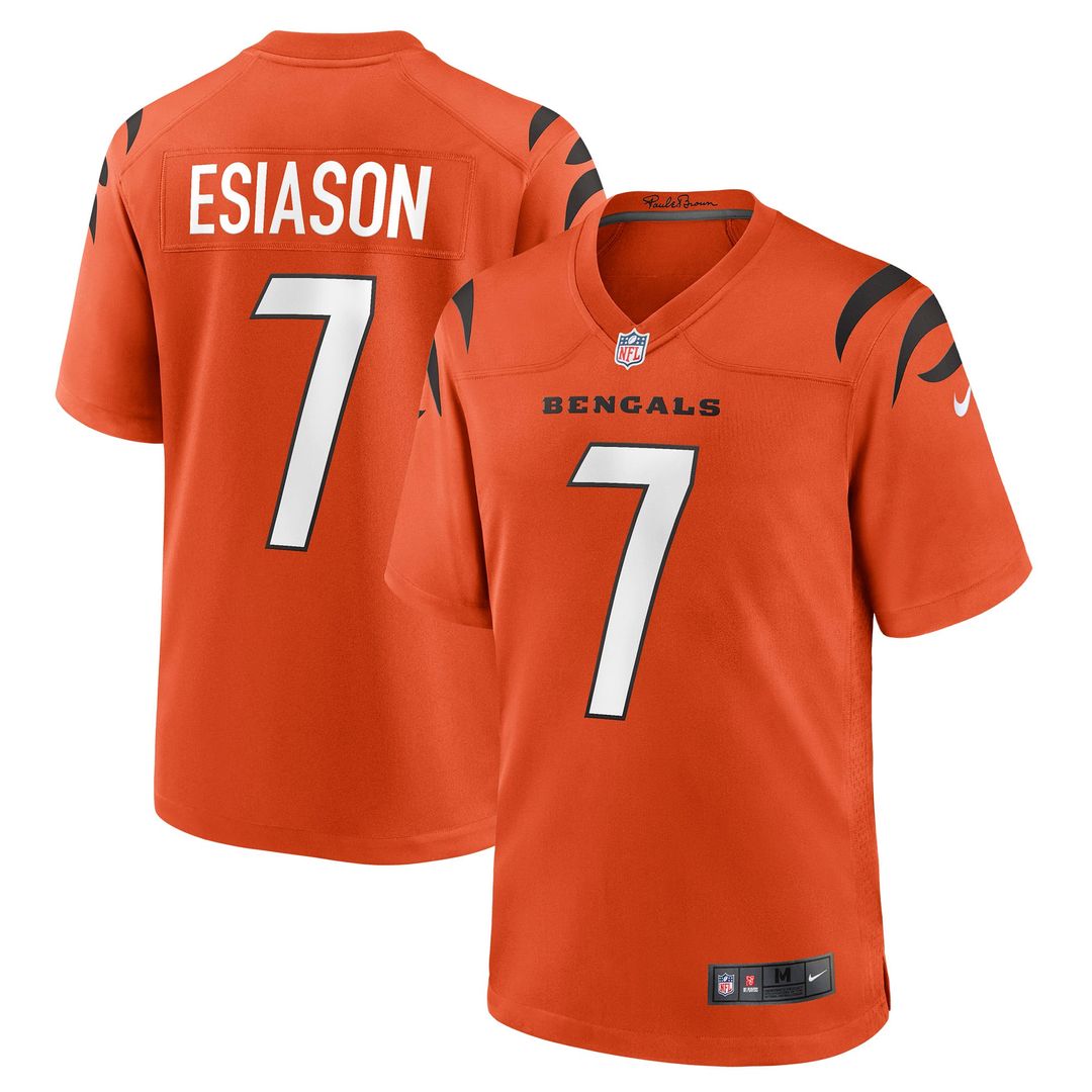 Cincinnati Bengals Boomer Esiason Nike Black Retired Player Jersey